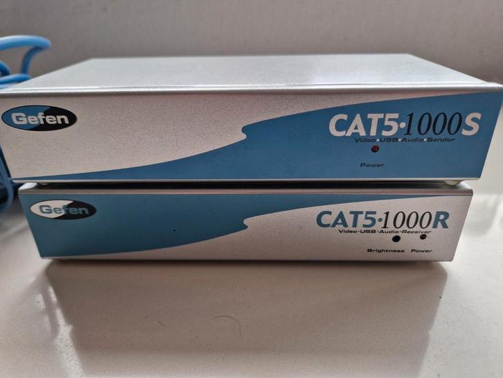 Gefen Cat5 1000  extender, zender en ontvanger, Computers en Software, Overige Computers en Software, Zo goed als nieuw, Ophalen of Verzenden
