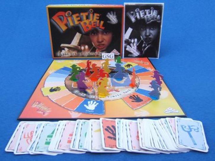 Pietje Bell op pad met de zwarte hand nr. 00469-02, Hobby en Vrije tijd, Gezelschapsspellen | Bordspellen, Zo goed als nieuw, Ophalen