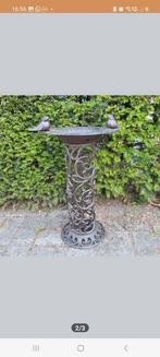 Staand Sierlijk Vogelbad Vogel Voederschaal Gietijzer Nieuw, Tuin en Terras, Vogelhuisjes en Vogelbaden, Ophalen of Verzenden