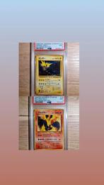 pokémon zapdos + moltres holo gift set japanese starters psa, Ophalen of Verzenden, Zo goed als nieuw