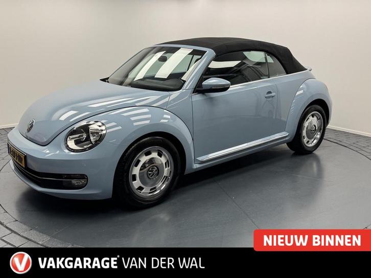 Volkswagen Beetle Cabriolet 1.2 TSi Design Navigatie-Lm17''v, Auto's, Volkswagen, Bedrijf, Te koop, Beetle (Kever), ABS, Airbags