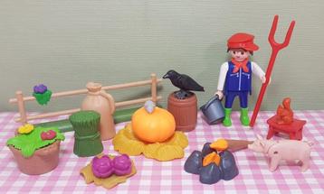 Playmobil set Boerderij - Herfst - Halloween onderdelen boer beschikbaar voor biedingen