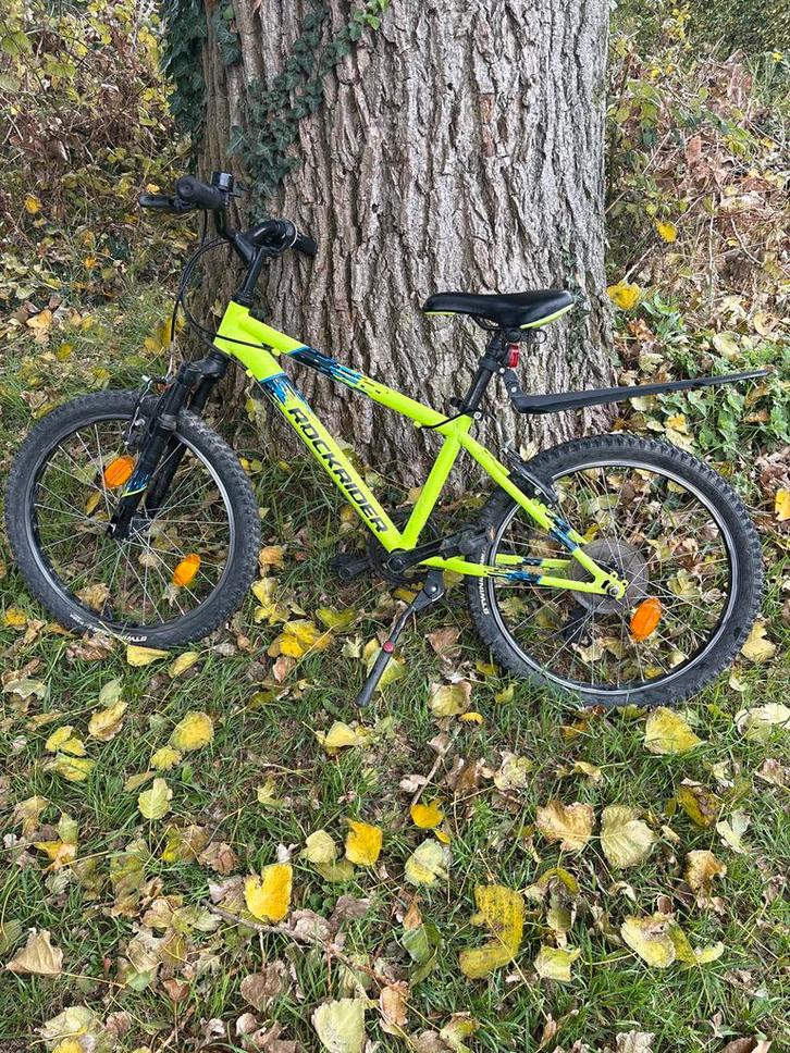 Rockrider ST500 20” inch - Tof kleurtje, prima staat!, Fietsen en Brommers, Fietsen | Jongens, Gebruikt, 20 inch, Handrem, Versnellingen