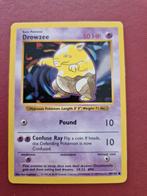 Pokemon Drowzee shadowless base kaart, Ophalen of Verzenden, Zo goed als nieuw, Losse kaart