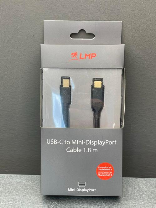LMP USB-C naar Mini DisplayPort Kabel 1.8m, Computers en Software, Pc- en Netwerkkabels, Nieuw, Ophalen of Verzenden