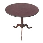Antieke Engelse Kanteltafel - Tilt-Top Table, Huis en Inrichting, Ophalen, Gebruikt, 50 tot 100 cm, Rond