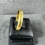 Gouden Ring | 14k* | 4,17g | bandring briljant |19| 381726, Sieraden, Tassen en Uiterlijk, Gebruikt, 19 tot 20, Ophalen of Verzenden