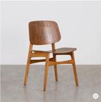 Set van 6 Børge Mogensen stoelen model 155, Ophalen, Gebruikt, Bruin, Scandinavisch