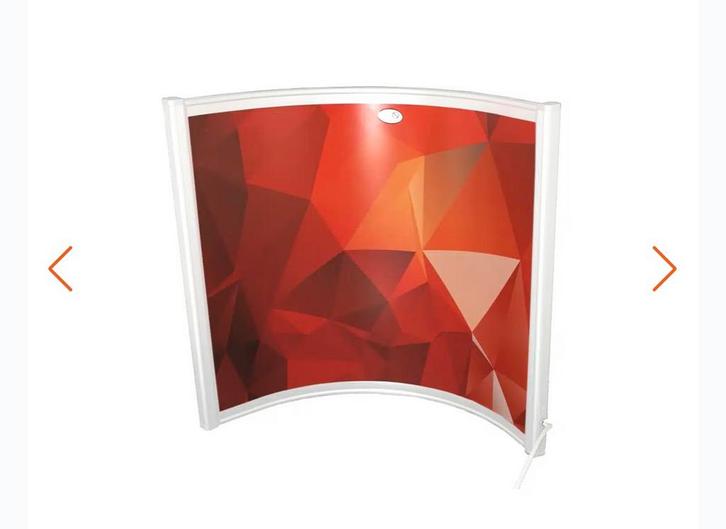 Könighaus infrarood mobile Bureau verwarming, Doe-het-zelf en Verbouw, Verwarming en Radiatoren, Radiator, 800 watt of meer, 60 tot 150 cm