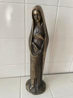 Vintage bronzen Madonna gesigneerd Caggiati ca 25cm hoog, Antiek en Kunst, Ophalen