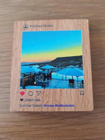Koelkast magneet Kalithea Hotel in Rhodos beschikbaar voor biedingen