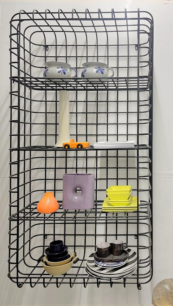 Draadstalen hangkast, Ophalen, Gebruikt, 100 tot 150 cm, Minder dan 150 cm