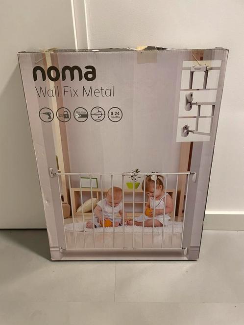 Noma traphek kinderhek nieuw in doos, Kinderen en Baby's, Traphekjes, Zo goed als nieuw, Metaal of IJzer, 100 tot 115 cm, Ophalen