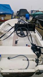 Leuke console boot met 8pk johnson, Watersport en Boten, Vis- en Consoleboten, Ophalen, 10 tot 30 pk, Gebruikt, 3 tot 6 meter