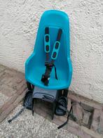 Blauw Bobike Maxi One achterzitje in Bahama Blue, Ophalen, Achterzitje, Voetsteuntjes, Zo goed als nieuw