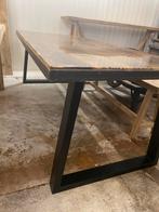 Epoxy Tafelblad van Oude Wagon Delen, Gebruikt, 150 tot 200 cm, Minder dan 50 cm, Rechthoekig