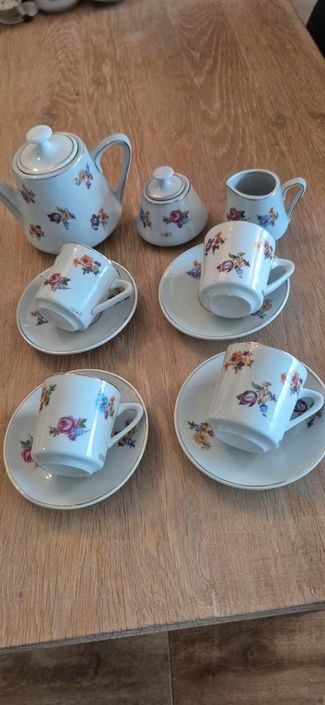 Vintage Van Nelle kinder Serviesje, Huis en Inrichting, Keuken | Servies, Gebruikt, Kop(pen) en/of Schotel(s), Overige stijlen