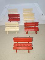 Lego bankjes rood en wit, Ophalen of Verzenden, Gebruikt, Losse stenen, Lego