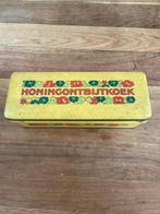 Vintage Bolletje Honing Ontbijtkoek Blik, Verzamelen, Blikken, Ophalen of Verzenden, Gebruikt, Koek(jes), Bolletje
