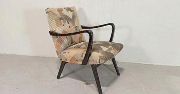 Vintage mid century Tsjechoslowaaks fauteuil  beschikbaar voor biedingen