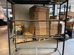Meatrack 200cm van staal op wielen, Ophalen, Gebruikt, Licht