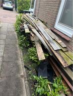 Gratis brandhout (oude schutting), Tuin en Terras, Minder dan 3 m³, Ophalen, Overige houtsoorten, Blokken