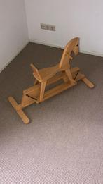 Modern houten hobbelpaard, Ophalen, Gebruikt