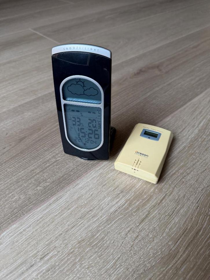 Oregon scientific weerstation bar 638hg-2, Audio, Tv en Foto, Weerstations en Barometers, Gebruikt, Weerstation, Ophalen