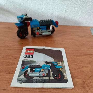 Lego hobby sets 393 Norton motorcycle met boekje en stickers beschikbaar voor biedingen