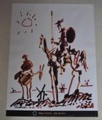 Don  Quixotte  -  Poster  -  Pablo  Picasso, Ophalen of Verzenden, Zo goed als nieuw, Rechthoekig Staand, Overige onderwerpen