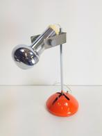 Vintage bureaulamp R. Sonneman Luci Italia '70 mid century, Minder dan 50 cm, Gebruikt, Vintage, Ophalen of Verzenden