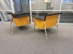 Wilkhahn Avera design fauteuils houtfineer ( setprijs ), Huis en Inrichting, Fauteuils, Postbus, Metaal, Wilkhahn, Ophalen of Verzenden