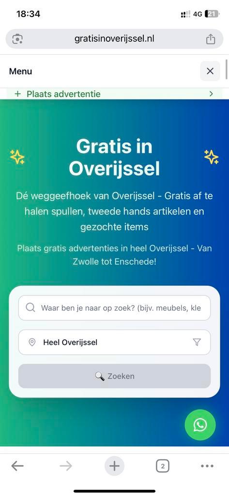 Gratis in Overijssel, Contacten en Berichten, Advies en Oproepen