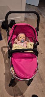 Baby Annabel grote set kinderwagen, bed campingbed maxicosi, Ophalen, Gebruikt, Babypop