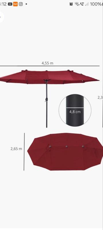 Parasols beschikbaar voor biedingen