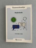 Examenboekje Nederlands VWO 2023 - 2024, Ophalen of Verzenden, Zo goed als nieuw, VWO, Nederlands