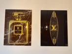Plexiglas Schilderij Louis Vuitton. Setprijs €75. Los €45, Ophalen of Verzenden, Zo goed als nieuw, Schilderij, 75 cm of meer