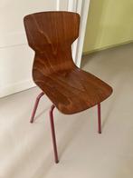 Top vintage design school eettafel stoel, Ophalen, Overige materialen, 100 tot 150 cm, 50 tot 100 cm
