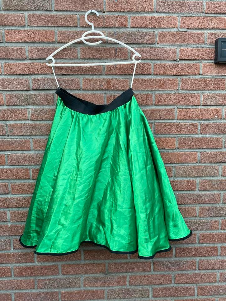 Carnaval-Groene tule/tutu rok, Kleding | Dames, Carnavalskleding en Feestkleding, Zo goed als nieuw, Carnaval, Maat 38/40 (M)