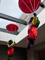 Vintage Zwarte Piet met parachute, Diversen, Sinterklaas, Ophalen of Verzenden, Zo goed als nieuw