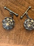 Zilveren keel knopen, Ophalen of Verzenden, Zilver, Overige typen