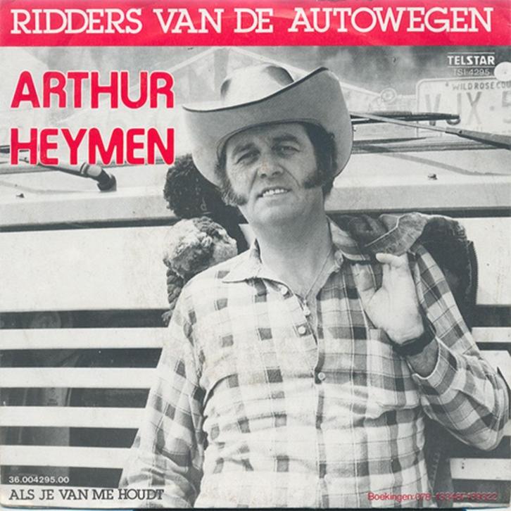 Arthur heymen - ridders van de autowegen piraat telstar, Cd's en Dvd's, Vinyl Singles, Gebruikt, Nederlandstalig, Ophalen