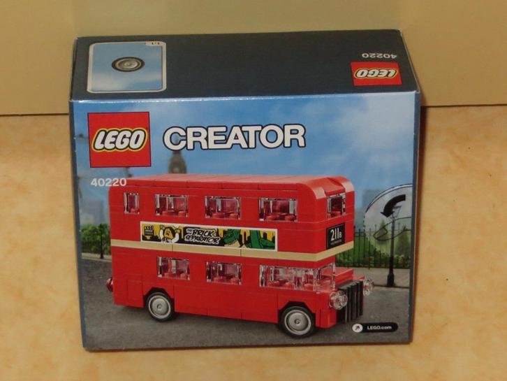 Lego Creator 40220 mini Engelse Londense bus, Kinderen en Baby's, Speelgoed | Duplo en Lego, Nieuw, Lego, Complete set, Ophalen of Verzenden