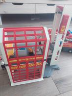 Playmobil Brandweerkazerne met Voertuigen en Accessoires, Kinderen en Baby's, Ophalen of Verzenden, Gebruikt, Complete set
