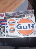Gulf Stickers - Grand Prix Originals, Auto diversen, Autostickers, Ophalen of Verzenden
