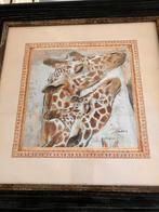 Schilderij Giraffen, Antiek en Kunst, Ophalen