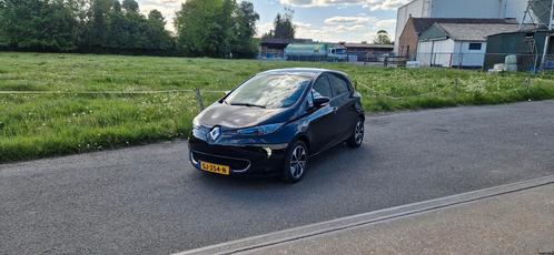 Renault ZOE E  BJ 2018 Zwart, Auto's, Renault, Bedrijf, ZOE, Elektrisch, Hatchback, Automaat, Origineel Nederlands, Zwart, Voorwielaandrijving
