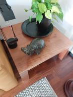 Salontafel kersenhout design., Ophalen, 50 tot 100 cm, Vierkant, 50 tot 100 cm