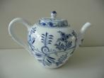 Oud Porseleinen THEEPOT -Zwiebelmuster patroon - Duits, Ophalen of Verzenden