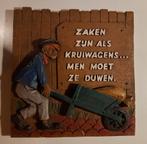 Arboranda Wandtegel - Zaken zijn als kruiwagens, Antiek en Kunst, Ophalen of Verzenden